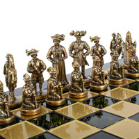 Jeu d'échecs international de luxe en laiton fait main, pliable avec boîte de rangement intégrée, plateau en marbre, cadeau de décoration intérieure pour enfants