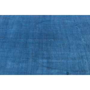 Alfombra Turca Grande de 5.3x11.9 pies, Alfombra Vintage Azul Camuflaje - Product Image 5