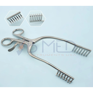 Retractor Cerebelar Miskimon 64, 7x7, Punta Afilada 7.5, Instrumentos de Cirugía Ortopédica, Neurología y Cirugía General - Product Image 1