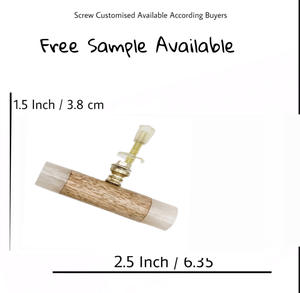 Perillas de barra en T de resina de madera hechas a mano industriales para cajones de comedor, tiradores de manija de armario para cocina, sala de estar, armarios de apartamentos - Product Image 3