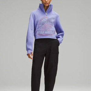 Ropa de Moda Personalizada, Sudaderas con Media Cremallera para Mujer, Diseño Personalizado, Mangas Largas - Product Image 6