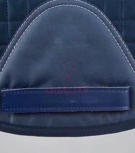 OEM ODM sur mesure, tapis de selle équestre anglais en coton matelassé, doublure respirante et douce, soutien confortable, équipement d'équitation - Product Image 3