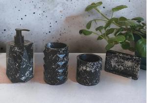 Ensemble de salle de bain en marbre naturel 100% de meilleure qualité ensemble de quatre pièces avec produit à la demande ensemble de salle de bain de luxe moderne - Product Image 2