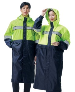 [T.BUC Safety] Veste de sécurité rembourrée à haute visibilité de marque coréenne OEM/ODM TBS-5003, entièrement scellée, imperméable, ventilation en maille - Product Image 1
