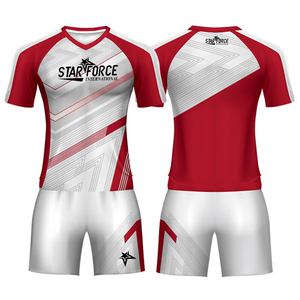 Maillot de football maillot de football personnalisable 100% maillot de football en polyester respirant Sublimation maillot de football nom de l'équipe personnalisé - Product Image 3