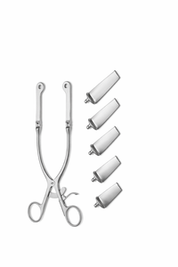 Ensemble de rétracteurs rachidiens auto-retenus 250 mm Instrument chirurgical avec cinq paires de lames - Product Image 4