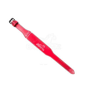 Cinturón de levantamiento de pesas de diseño personalizado ajustable, color rosa fuerte con logotipo blanco, cinturón de levantamiento de pesas protector para gimnasio y Fitness para adultos - Product Image 2