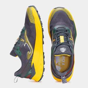 รองเท้าวิ่งเทรลลำลองสำหรับผู้ชาย JOMA รุ่น Tundra 2511 สีดำ/สีแดงเลือดหมู แบบผูกเชือก เหมาะสำหรับทุกฤดูกาล - Product Image 3