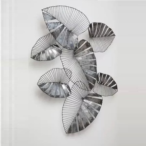 Art mural moderne en métal Design abstrait Durable et résistant à la rouille Parfait pour la décoration du salon, de la chambre et du bureau - Product Image 6
