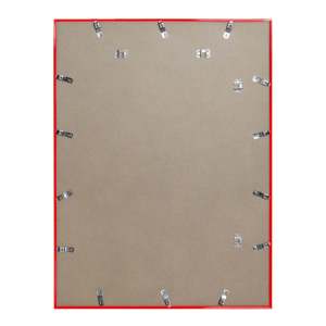 Red Plastic <b>Poster</b> Frame 60 X 80 cm Size - Product Image 2