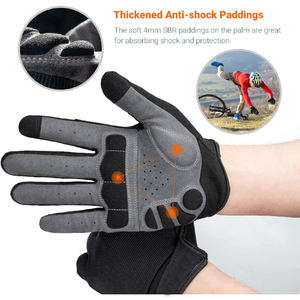 Gants de cyclisme en gros unisexe doux et confortable demi-doigt gants d'équitation/gant de cyclisme - Product Image 3