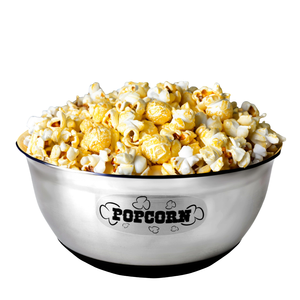 Tazón redondo de acero inoxidable ecológico para servir, tazas de palomitas de maíz personalizadas para el hogar, utensilios de cocina y cuencos de comida para fiestas, suministros - Product Image 6