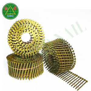 Meilleure vente 2.5x50mm clous en acier hélicoïdal tête à carreaux à tige lisse avec styles d'anneau/tige de vis directement de l'usine du Vietnam - Product Image 2