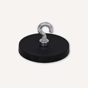 Sistema Magnetico Gommato Ø43x6mm con Gancio - Product Image 1