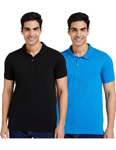 <b>Viscose</b>/Cotton Solid Knitted Golf for <b>Shirt</b> <b>Men's</b> Custom Logo Embroidery - Product Image 6