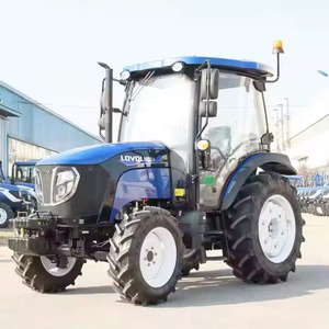 Lovols M754 Mini Tractor 4x4 Tipo de caminar 50-80HP Motor de engranaje automático para granja Venta al por menor Máquina agrícola barata Estado usado - Product Image 5