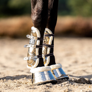 ชุดเดรสแผ่นอานสำหรับขี่ม้ากลางแจ้งกันลื่นหนาทนทานต่อการกระโดดทำจาก PU - Product Image 6