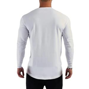 Camisetas deportivas de culturismo para hombre, camisetas transpirables sin mangas, informales, de corte regular, de secado rápido, tejido de otoño, 100% algodón - Product Image 2