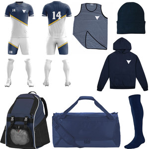 Diseña Tu Propio Uniforme de Fútbol para Equipo - Personalizable, 100% Poliéster, Transpirable, de Secado Rápido, Ropa de Práctica - Product Image 1