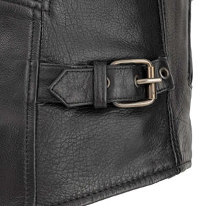 Chaqueta de cuero para hombre, diseño personalizado único con cuello alto de alta calidad, el mejor estilo para invierno, recién llegado - Product Image 3