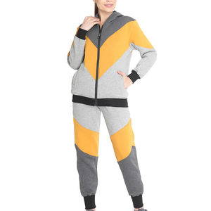 Plus Size Two Piece Women's Set <b>Running</b> Fitness Crop Top <b>Hoody</b> Sweatpants Gym Clothing Women Tracksuit Sweatsuit Set - Product Image 1