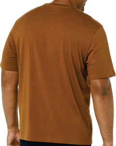 Men's Loose Fit Printed Heavy Knit Short Sleeve T-Shirts with Worsted <b>Fabric</b> Anti-Wrinkle & Quick Dry Features for Casual Wear - Product Image 2