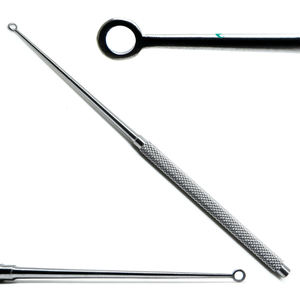 Schede 170 Mm 6.34 \ "Fig 0 Curettes dermiques ORL de chirurgie plastique réutilisables non stériles Curette osseuse de qualité industrielle 3.4 Mm de largeur - Product Image 4