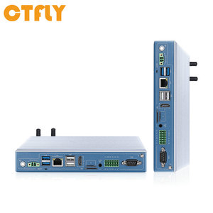 Hot-bán rk3568/3588/3576 công nghiệp nhúng máy tính không Quạt hộp mini PC với 4USB Lan Com 4 gam LTE + GPS cho aiot/cạnh hệ thống - Product Image 1