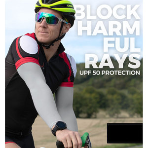 Accesorios de gimnasio con logotipo personalizado, manga de brazo de compresión, mangas protectoras de brazo de compresión para entrenamiento físico - Product Image 6