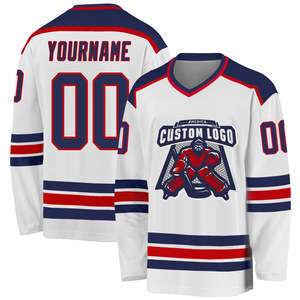 Maillots de hockey sublimés OEM avec logo personnalisé uniformes de hockey sur glace maillots de style hockey sur glace - Product Image 3