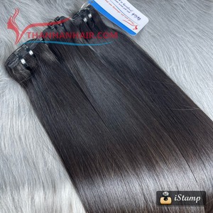Paquetes al por mayor de cabello crudo vietnamita Trama de hueso recto Gran stock Cabello virgen de alta calidad 100% Cabello Remy - Product Image 2