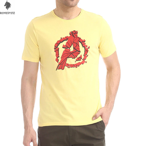 เสื้อยืดสำหรับผู้ชายทำจากผ้าฝ้าย100% สไตล์ฮิปฮอปสตรีทแวร์ผ้าคอตตอนแบบพิมพ์ DTG - Product Image 1