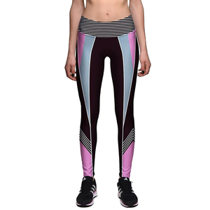 Pantalon de survêtement de fitness taille haute pour femme Design personnalisé Ins Style Yoga Leggings Anti-rides coton foncé Sublimation hiver - Product Image 2