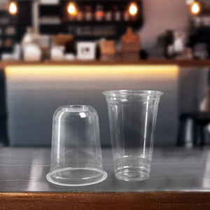 ถ้วยพลาสติกแบบใช้แล้วทิ้งทำจากพลาสติก PP แบบใสผนังด้านเดียวสำหรับใส่ชาและเครื่องดื่มเย็น - Product Image 3