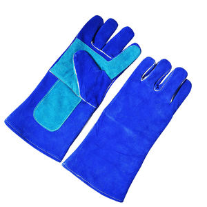Gants de soudage personnalisés avec logo Oem, gants de construction en cuir de sécurité pour les mains, meilleure vente de haute qualité - Product Image 1