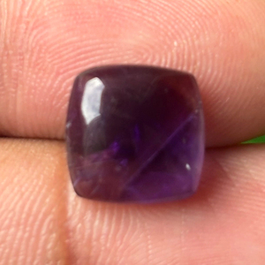 Améthyste naturelle Améthyste Cabochon en forme de coussin pour la fabrication de bijoux en pierres précieuses calibrées directement de l'Inde Fabricant - Product Image 4