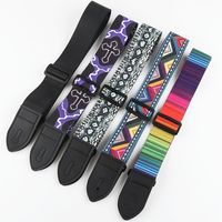 Modèles uniques Ultra pour guitares de voyage Bandoulière personnalisée réglable Remplacer les accessoires de fabrication de guitare Sangles de guitare