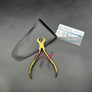 Herramientas de extensión de pelo de alicates trituradora de acero inoxidable sostenible de diseño personalizado y color - Product Image 2