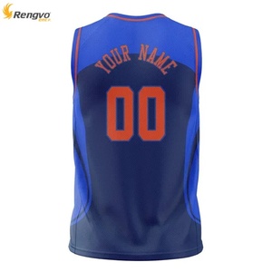 Logo d'équipe personnalisé design maillot cousu vêtements de basket-ball uniforme de basket-ball à sublimation - Product Image 2