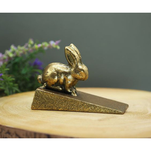 Butée de porte en fer de haute qualité blocs de porte décoratifs Vintage Black Cat butoir de porte parfait pour votre chambre bain et portes extérieures - Product Image 3