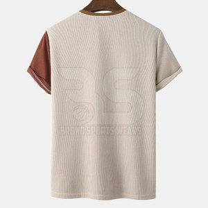T-shirts pour hommes, coupe confortable avec tissu respirant, idéal pour un usage quotidien, les activités de gym et un style de vie décontracté. - Product Image 2