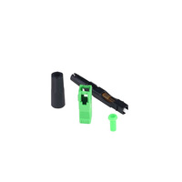 Conector Rápido de Fibra Óptica SC APC al por Mayor, 53MM, Verde, Ferrula CCTC, Modelo H02, 1 Año de Garantía, 100% Probado para FTTH