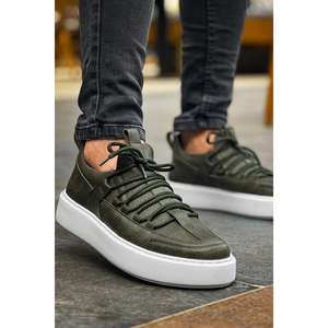 CH159 CBT รองเท้าผู้ชายเสาร์ KHAKI - Product Image 4