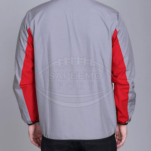 Men's <b>Winter</b> Sportswear <b>Jacket</b> Windproof Breathable Stand Collar Front Logo for <b>Running</b> and Hiking - Product Image 2
