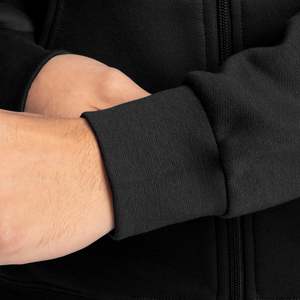 Sweat à capuche unisexe à fermeture éclair, confortable, entièrement zippé, en tissu doux mélangé de coton, manches longues, vêtement d'hiver, formel, séchage rapide - Product Image 3