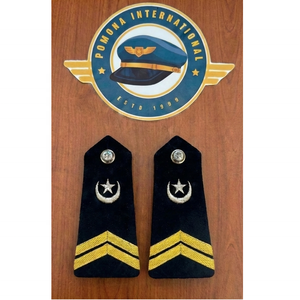 Épaulettes de grade militaire de Mauritanie |   Épaulettes personnalisées |   Rangements pour uniformes |   Épaulettes - Product Image 1