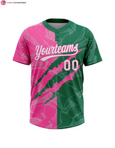 Maillots de baseball de meilleure qualité avec logo et numéro personnalisés, maillots de baseball par sublimation fabriqués au Pakistan - Product Image 1