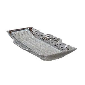 Plateau en céramique fait main tendance, écologique, style américain, brillant ornemental plaqué, sûr, exportateurs mondiaux - Product Image 3