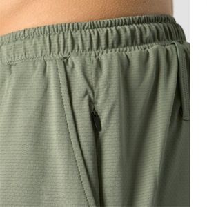 New Design Men's Reflective <b>Shorts</b> 2 in 1 Safety Features for Night Runs with Inner <b>Compression</b> Liner - Product Image 6