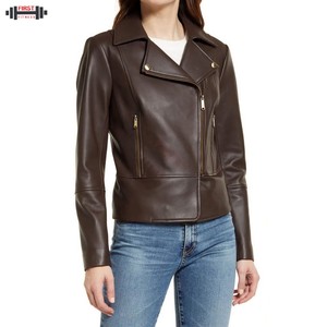 Chaqueta Bomber de Cuero Personalizada para Mujer, Talla Grande, 2025, con Calefacción, Impermeable, Transpirable, con Rayas de Pana, Logotipo Personalizado y Relleno - Product Image 1